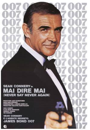 Celebre film di Sean Connery - 1983