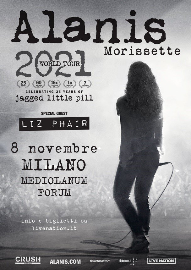 Alanis Morrisette: nuovo album e tour riprogrammato!