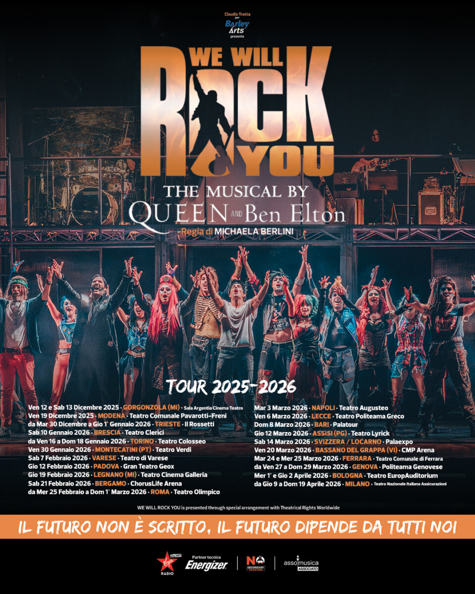 We Will Rock You: il mito dei Queen ritorna in tour in Italia