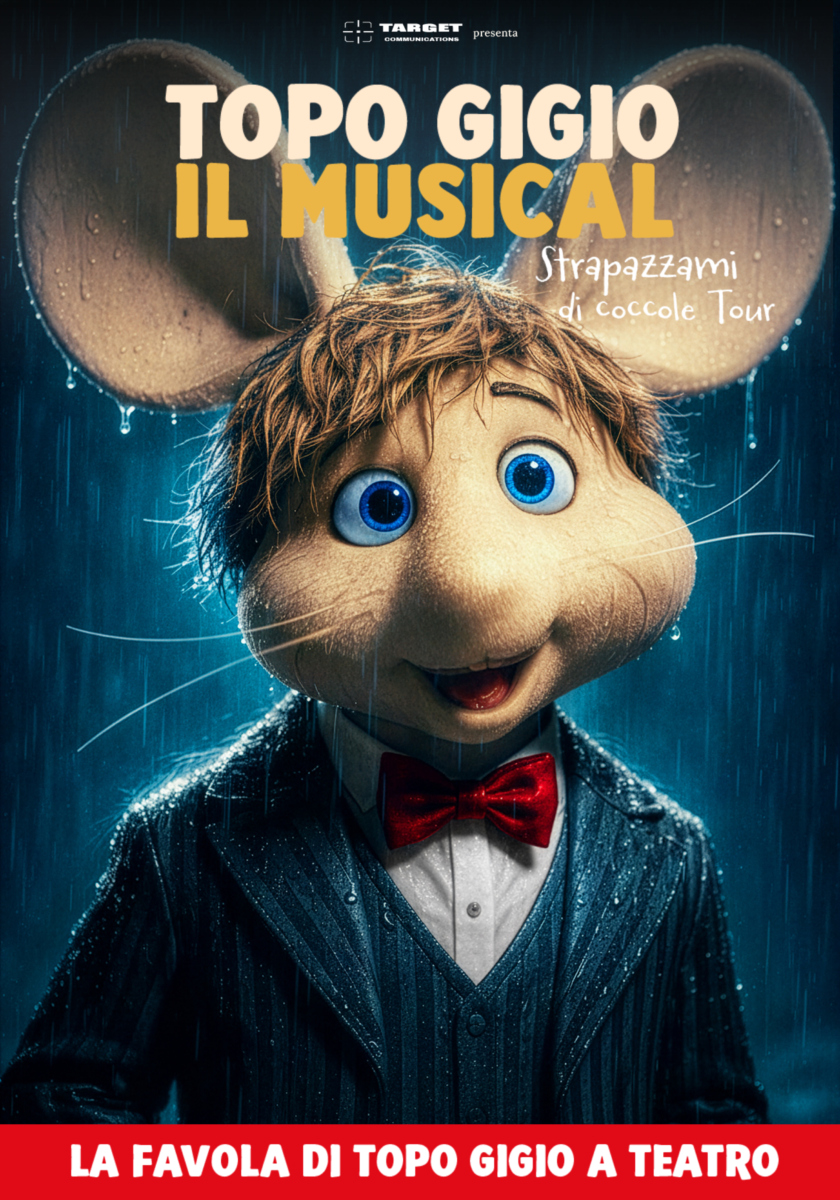 Topo Gigio Il Musical arriva a teatro con il tour 2026